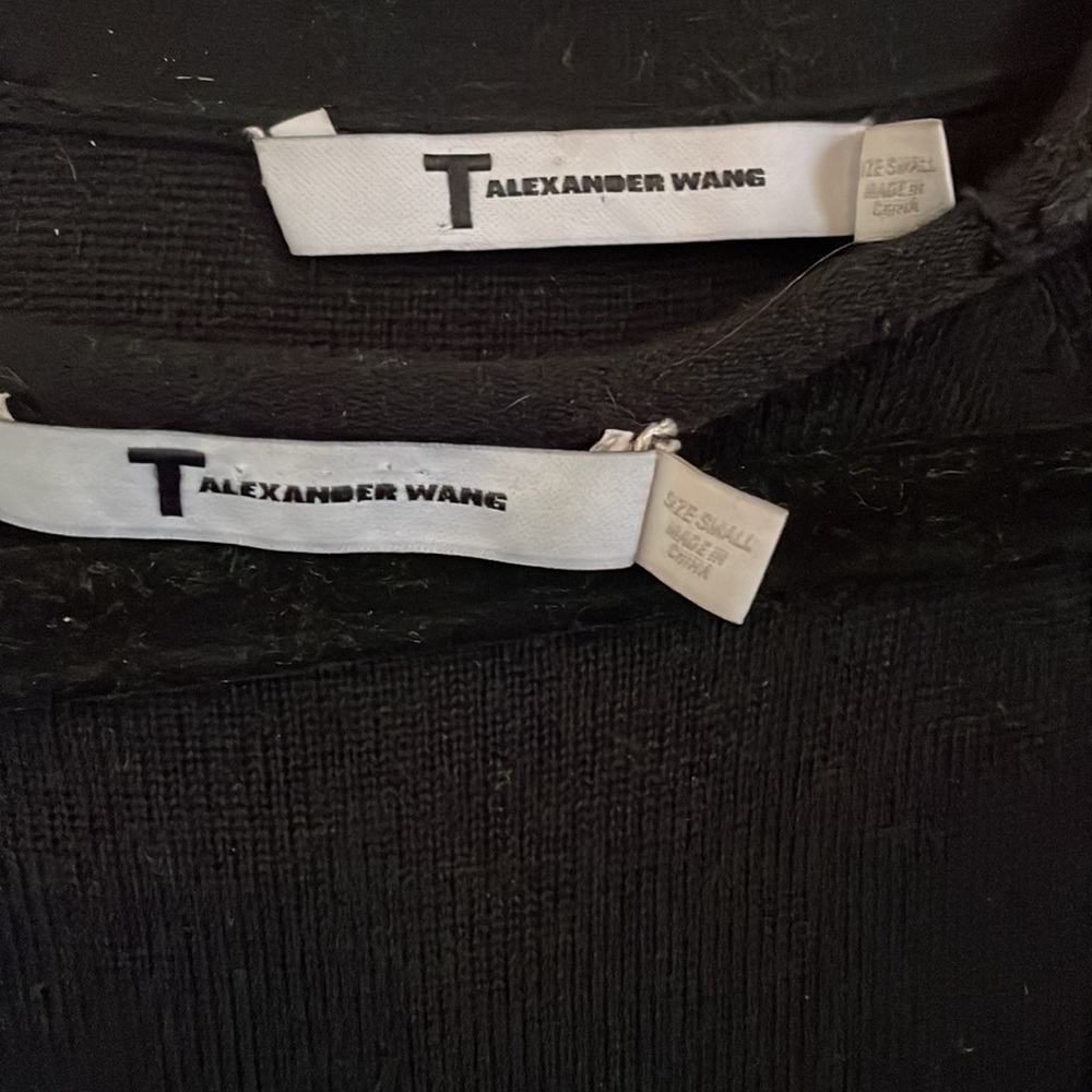 T By Alexander Wang Color Block Knit Set (Cardiga… - image 3